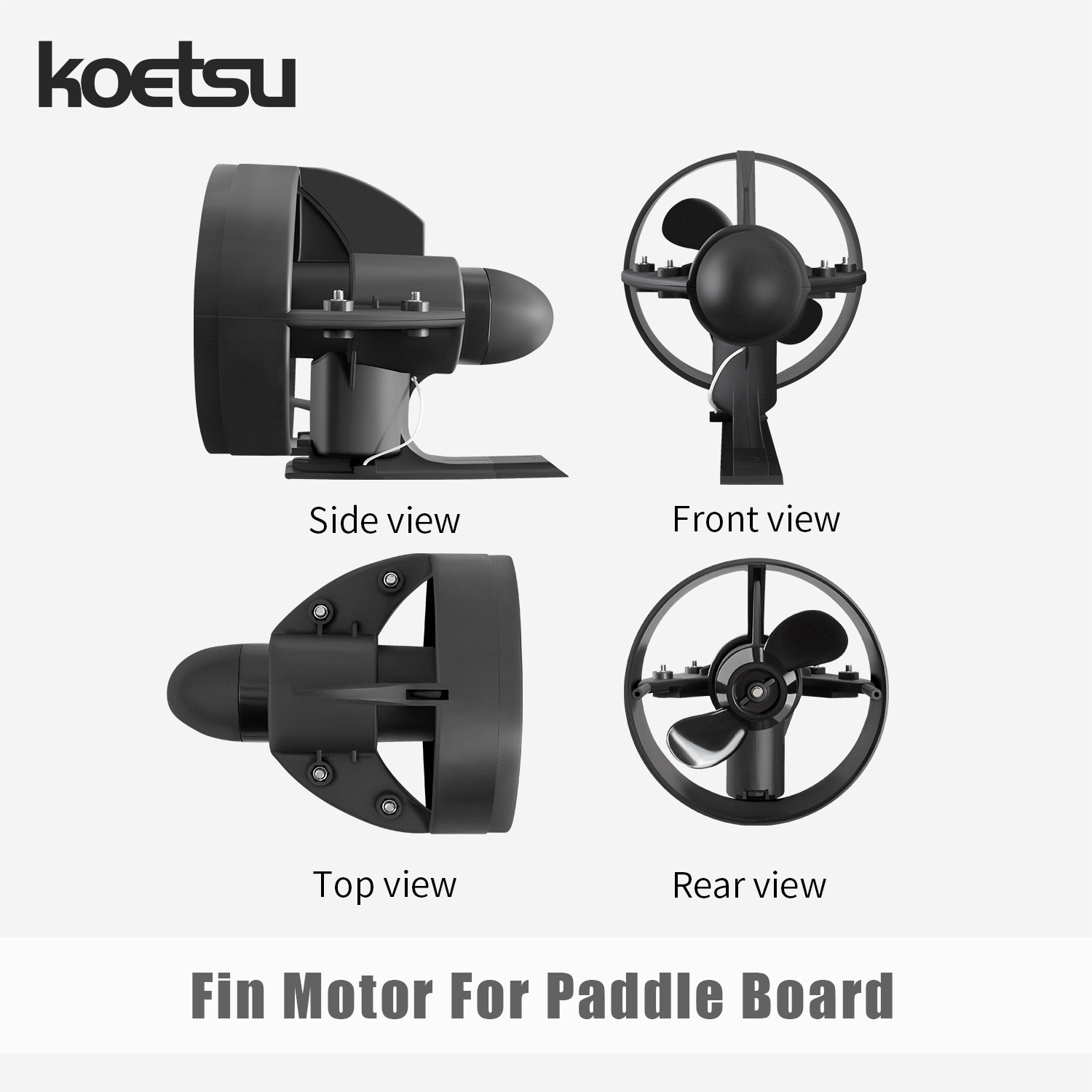 KOETSU Paddle Board Underwater - огляд і ціна Fishing Kayak Crate