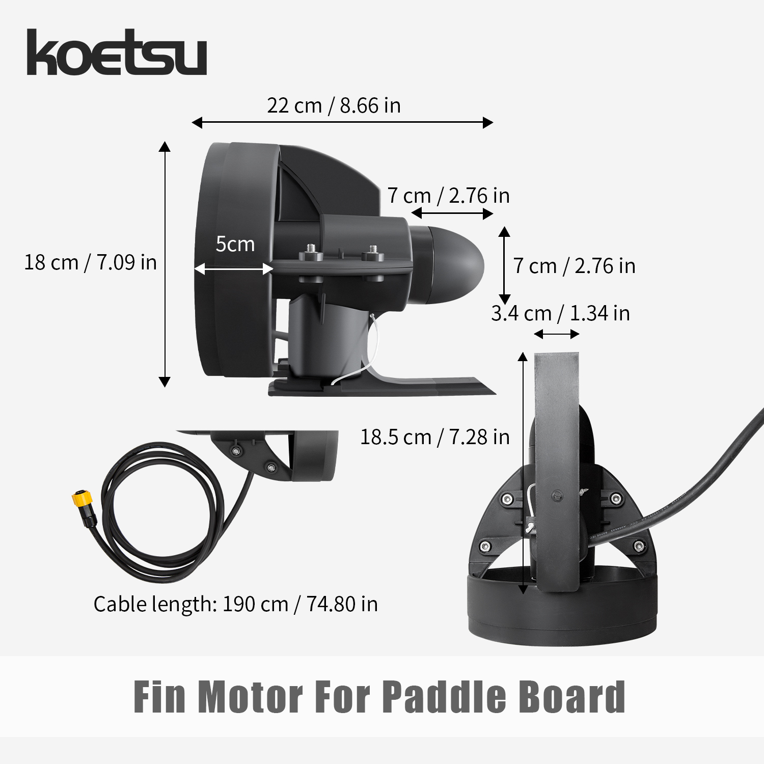 KOETSU Paddle Board Underwater - огляд і ціна Fishing Kayak Crate