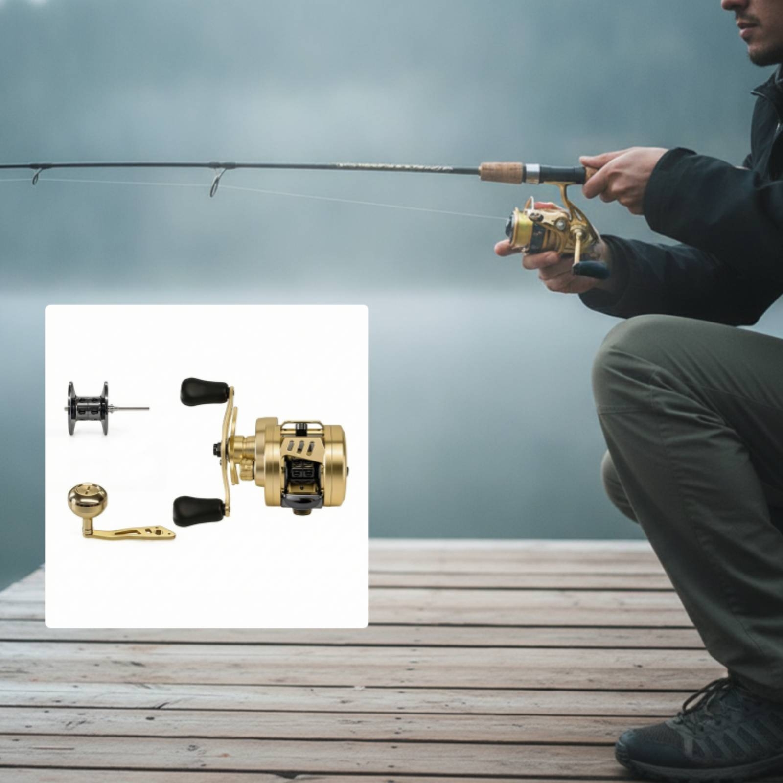 Drum Baitcasting Reel Compact  - огляд і ціна Abu Garcia Reel Max