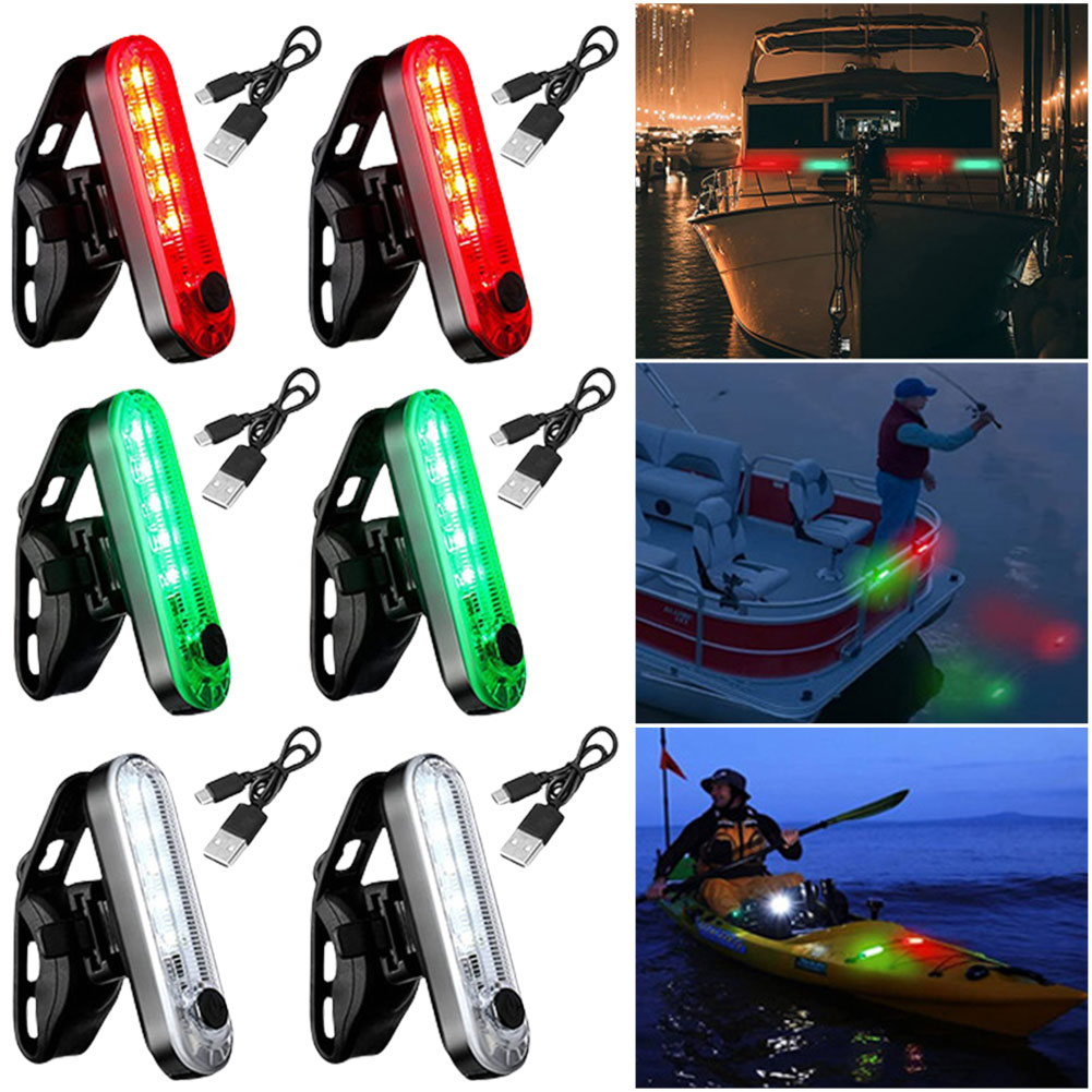 LED Boat Navigation Light USB  - огляд і ціна Fishing Kayak Anchor